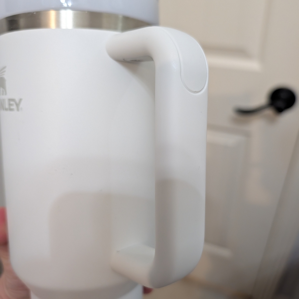 Stanley White Travel Mug - Picture 2 of 5